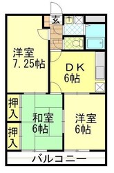 エバンストンハイツの物件間取画像